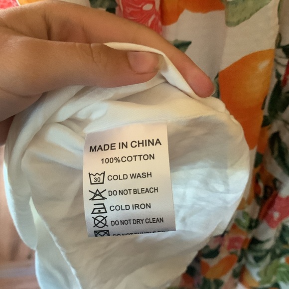 Women's Ivy City Co. Trixie Dress in Citrus Maxi Tiered A-line Size 10 - Picture 10 of 10